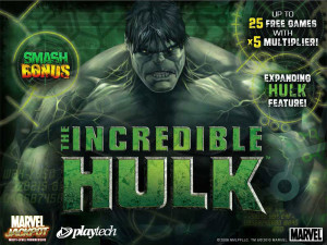 the incredible hulk video slot 